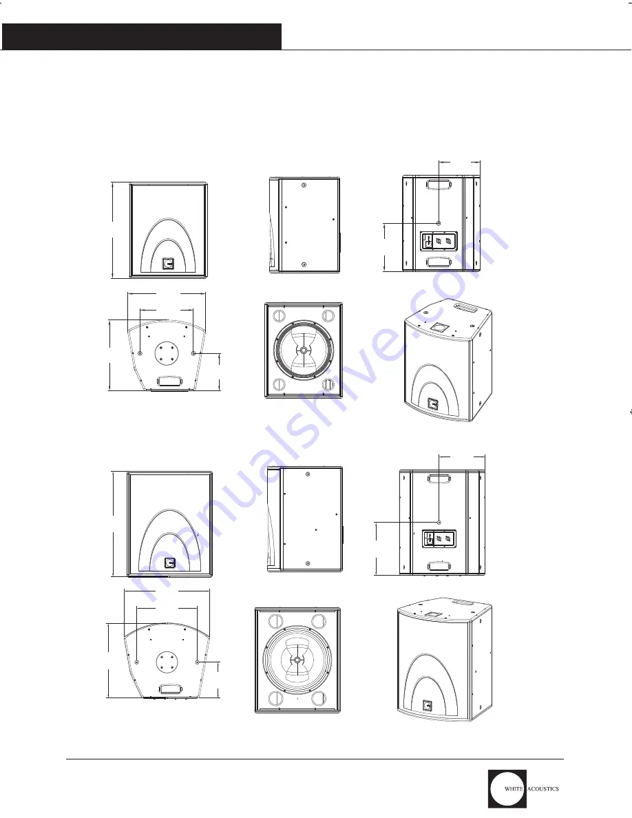 White Acoustics WA 12F Operation Manual Download Page 8