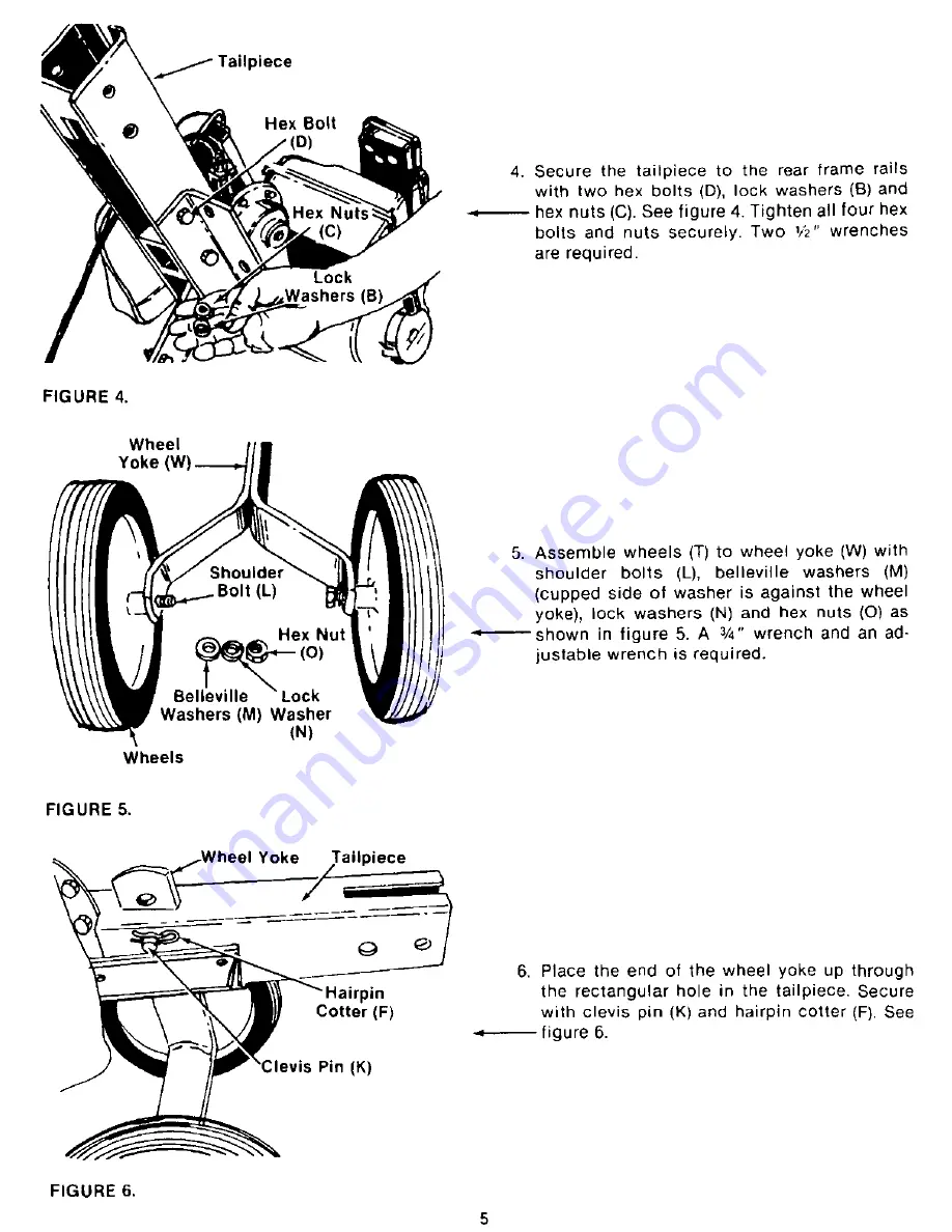 White Outdoor 215-310-190 Parts List And Instruction Manual Download Page 5