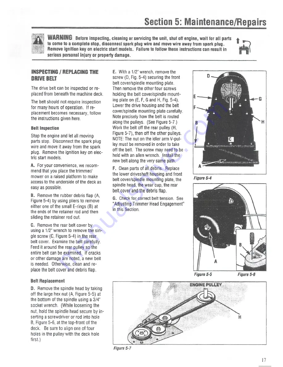 White Outdoor 25A-100-190 Operator'S Manual And Parts List Download Page 17