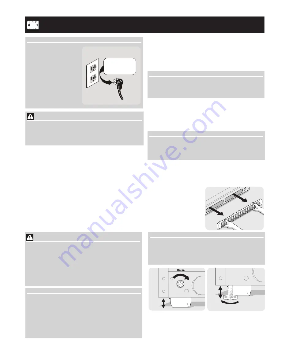 White-Westinghouse 241997501 Use & Care Manual Download Page 3