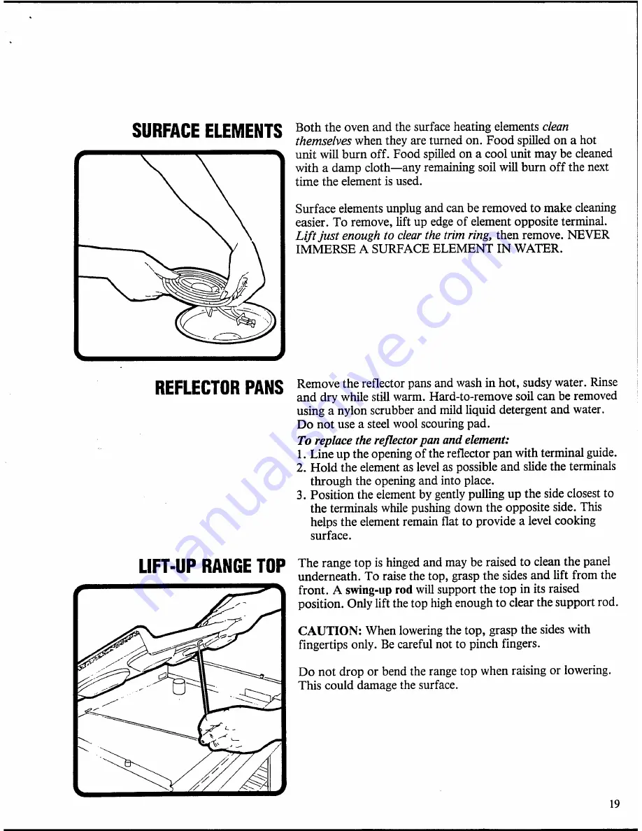 White-Westinghouse KF440G Owner'S Manual Download Page 19