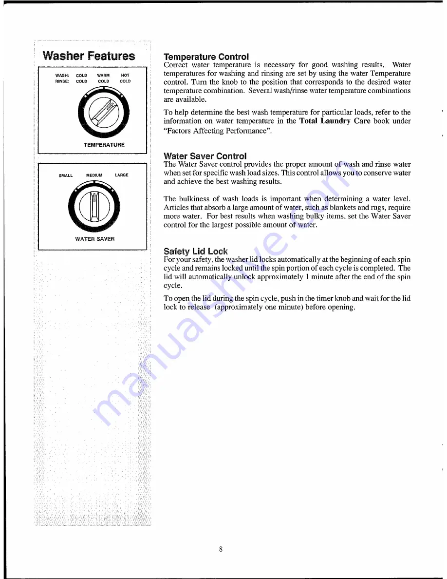 White-Westinghouse LA400M Owner'S Manual Download Page 8