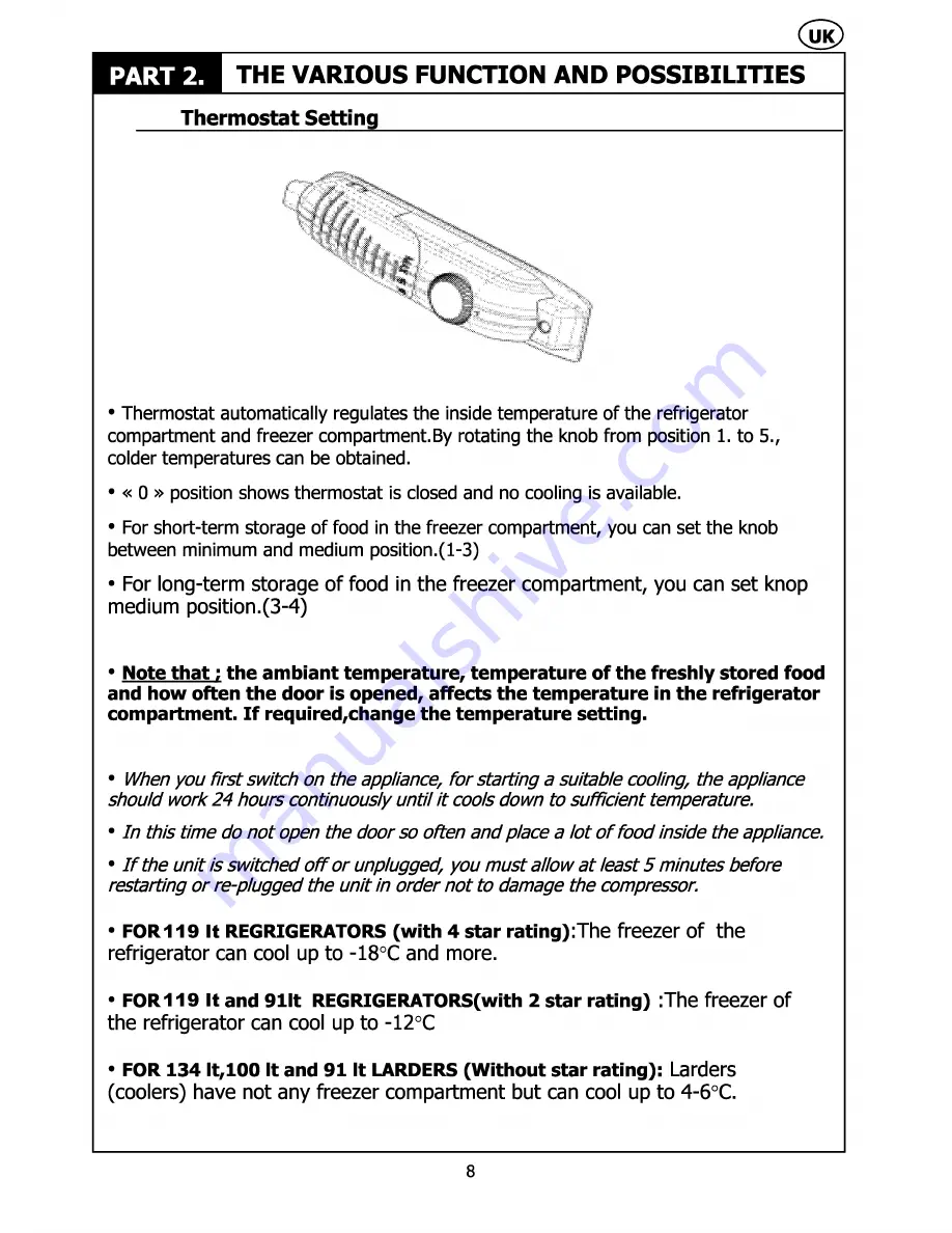 White-Westinghouse WA130A Скачать руководство пользователя страница 9