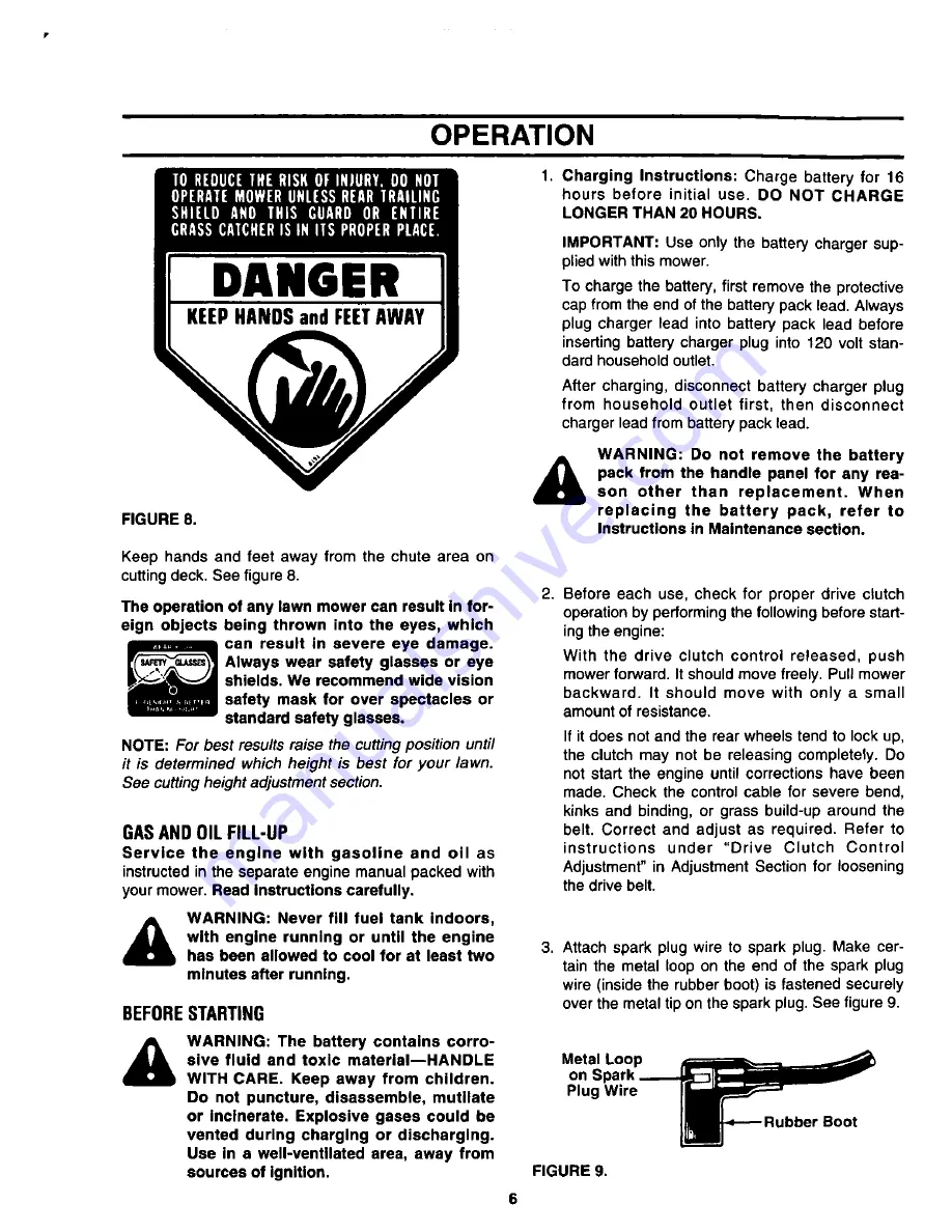 White 123E898E190 Owner'S Manual Download Page 6