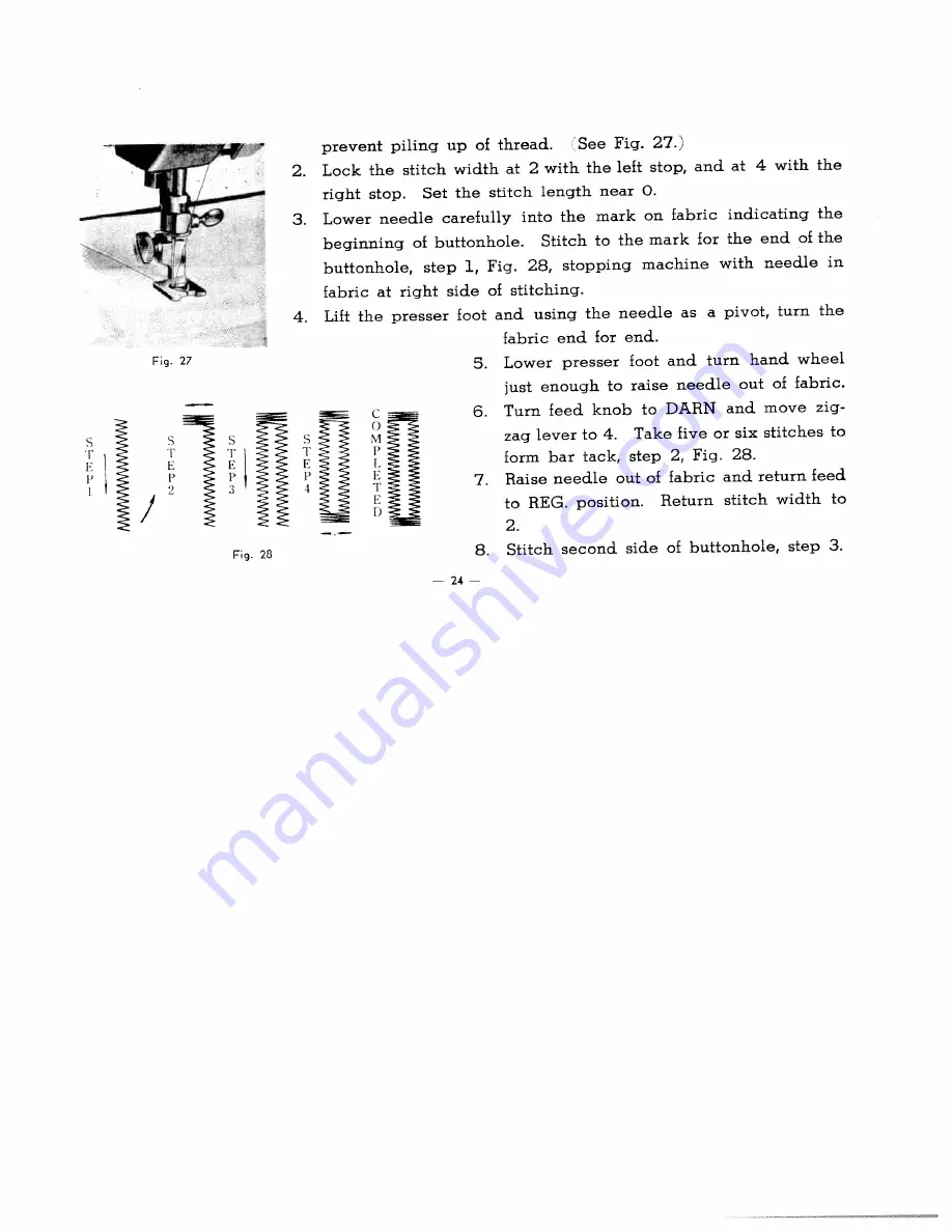 White 2137 Manual Book Download Page 26