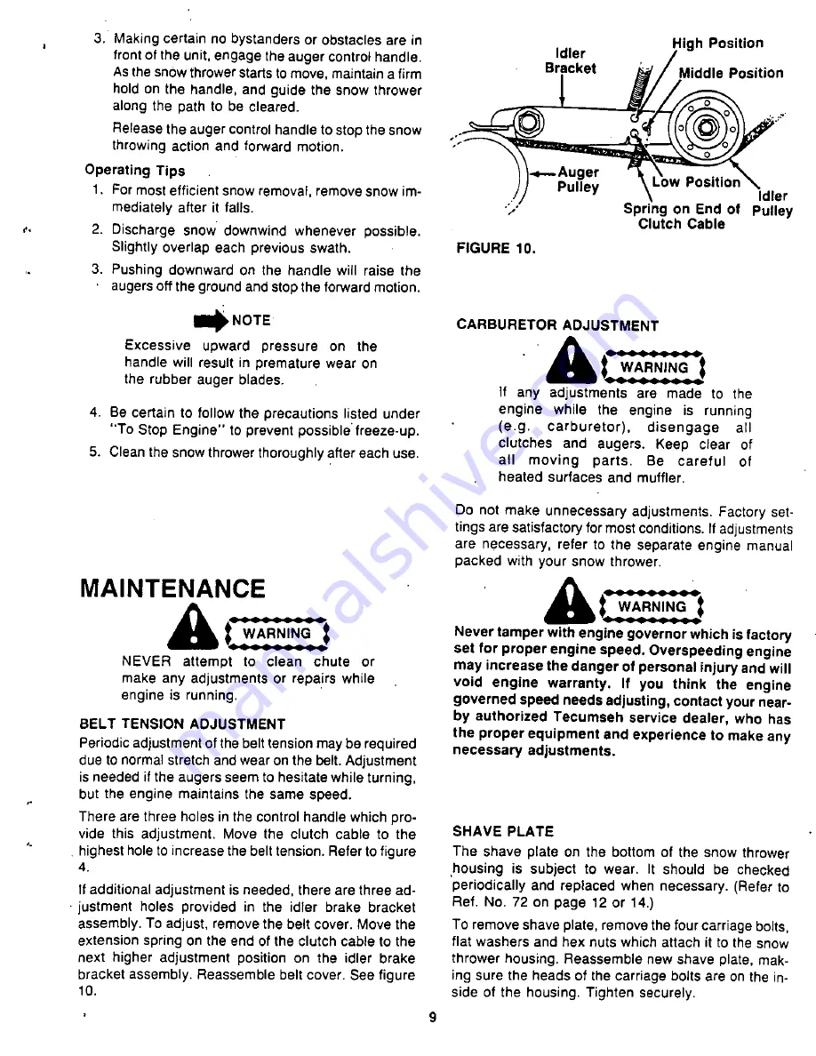 White 310-180-190 Owner'S Manual Download Page 9