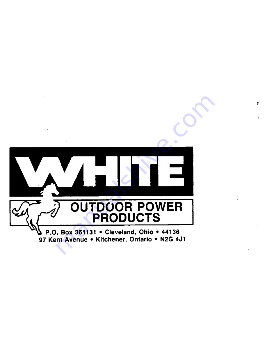 White 310-180-190 Owner'S Manual Download Page 16