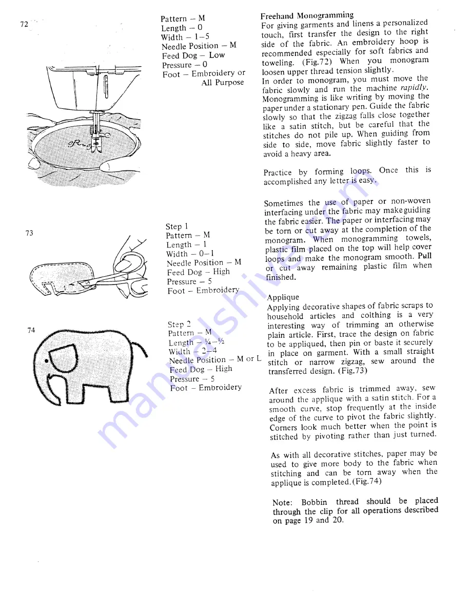 White Rotary 1202 User Manual Download Page 22