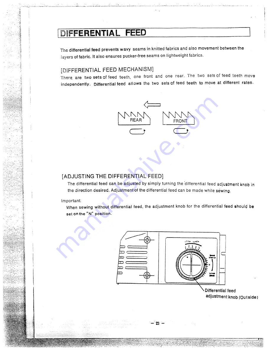 White Speedylock differential 1600 Скачать руководство пользователя страница 24