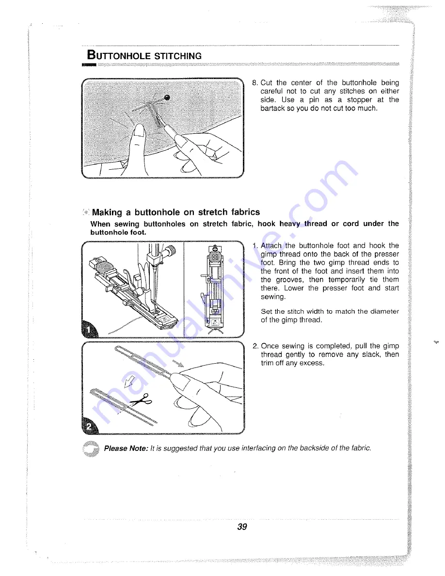 White Style-Maker 3100 Instruction Book Download Page 42