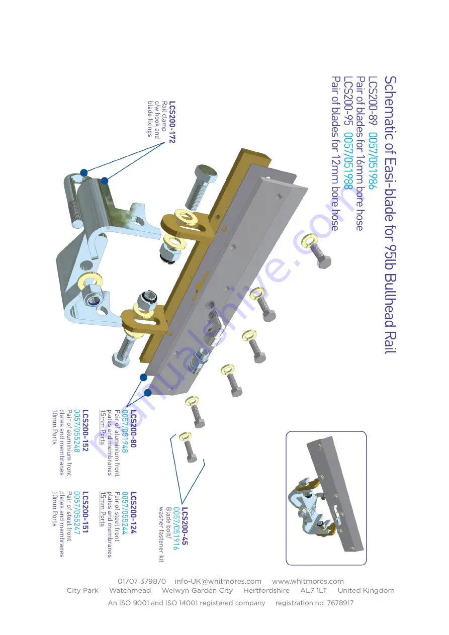 Whitmore LUBRICURVE 50 Installation & Maintenance Manual Download Page 28