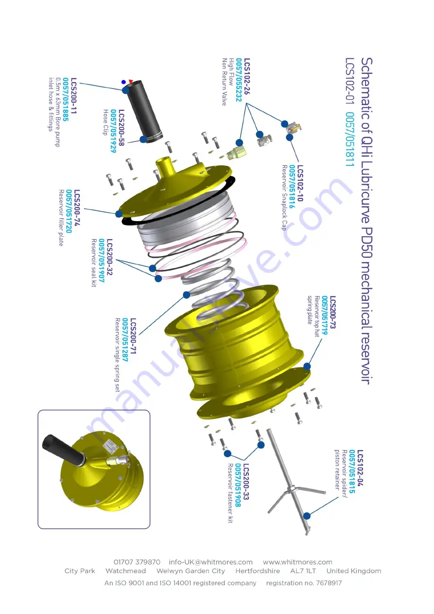 Whitmore LUBRICURVE 50 Скачать руководство пользователя страница 33