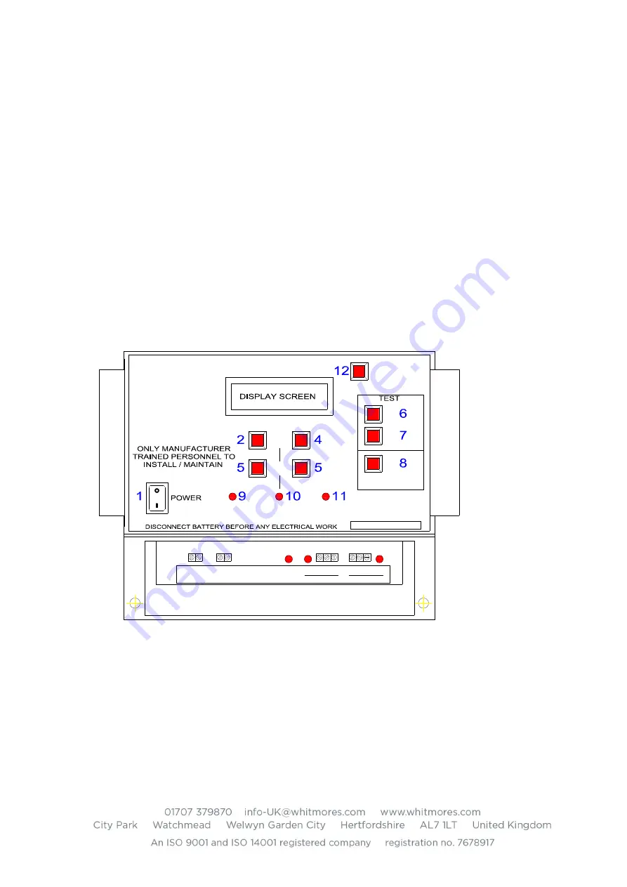 Whitmore LUBRICURVE ELECTRO 15 Installation & Maintenance Manual Download Page 18