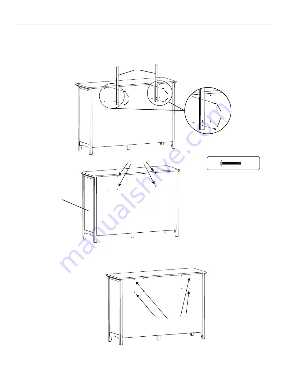 Whittier Wood Furniture 1500AFCAFb Скачать руководство пользователя страница 7