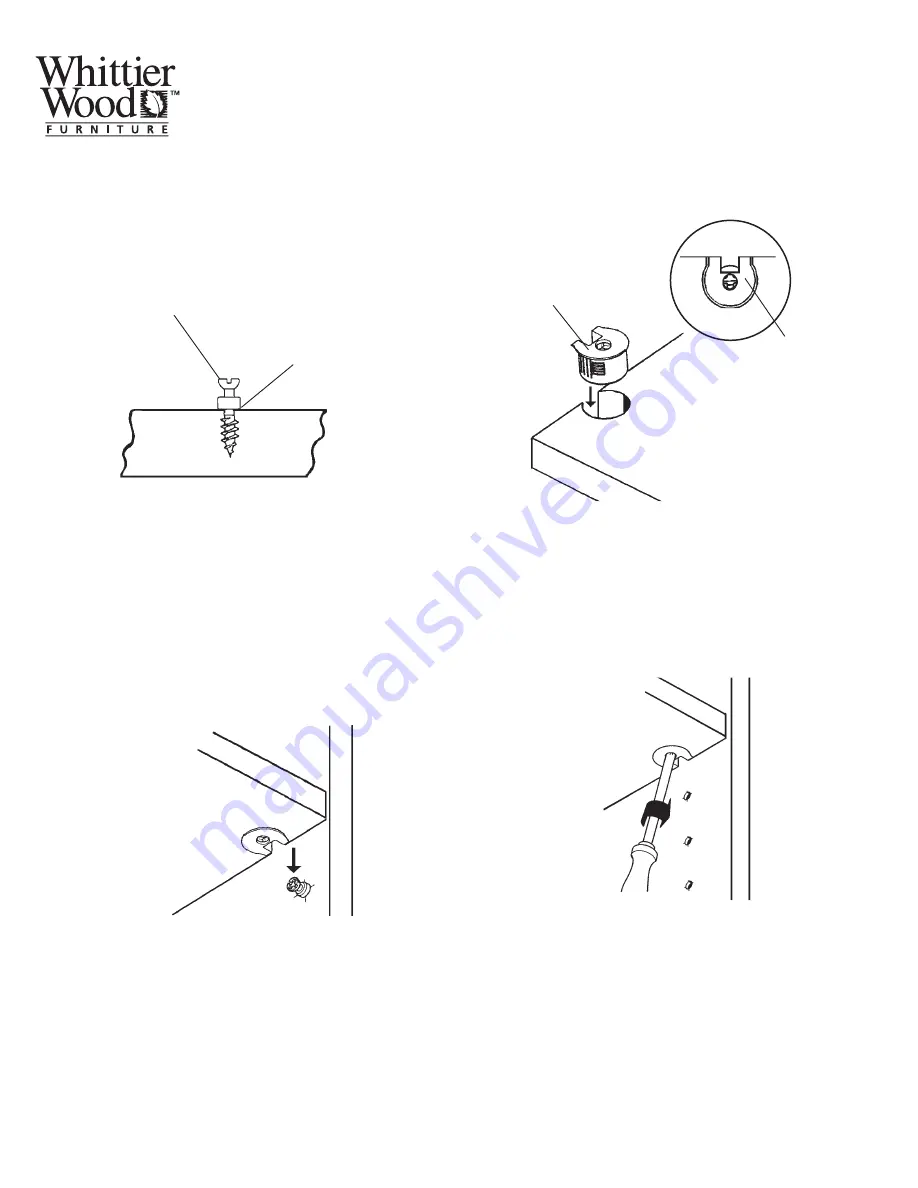 Whittier Wood Furniture 158Wb Assembly Instructions Manual Download Page 18