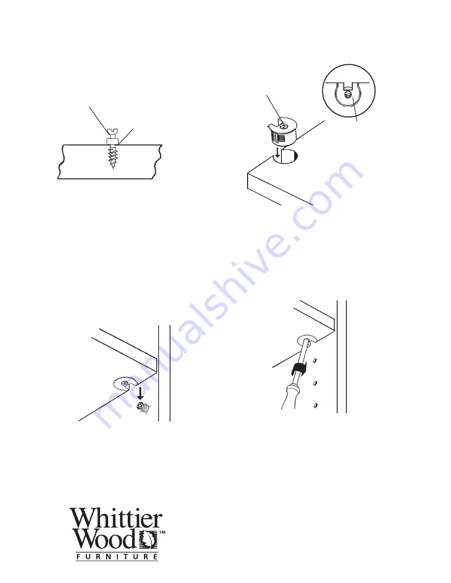 Whittier Wood Furniture 158Wb Assembly Instructions Manual Download Page 20