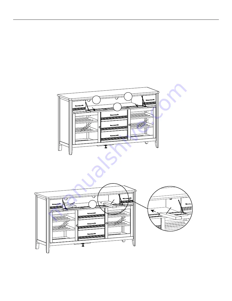 Whittier Wood Furniture 2091AFCAFc Скачать руководство пользователя страница 6