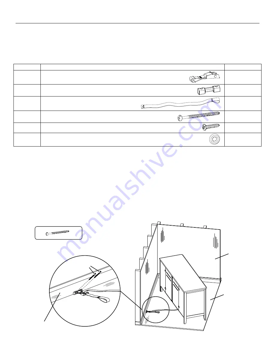 Whittier Wood Furniture 2091AFCAFc Скачать руководство пользователя страница 9