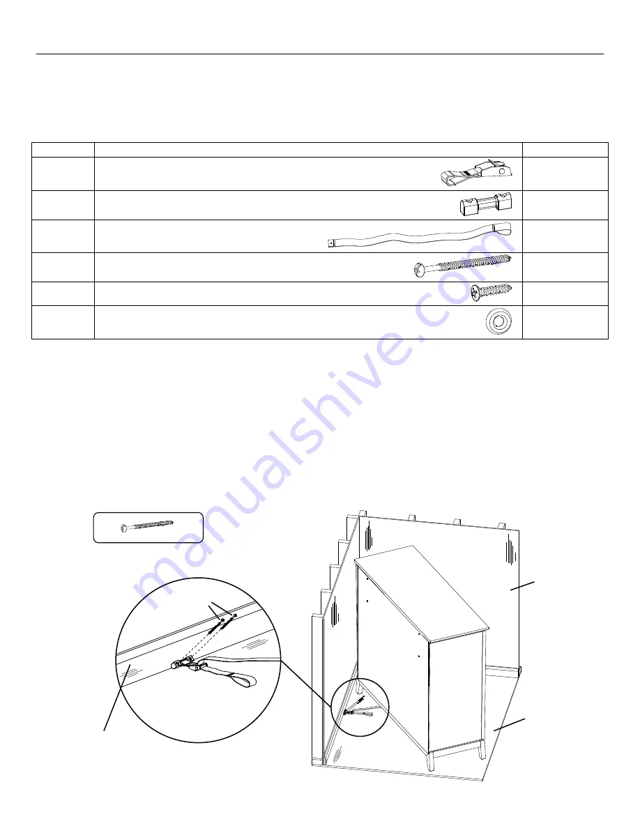 Whittier Wood Furniture 2139AST Скачать руководство пользователя страница 8