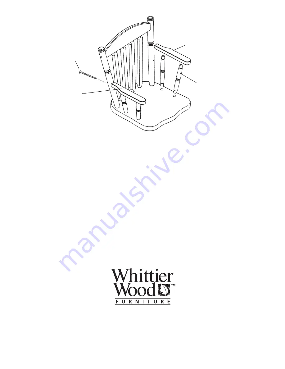 Whittier Wood Furniture 225Wa Скачать руководство пользователя страница 6