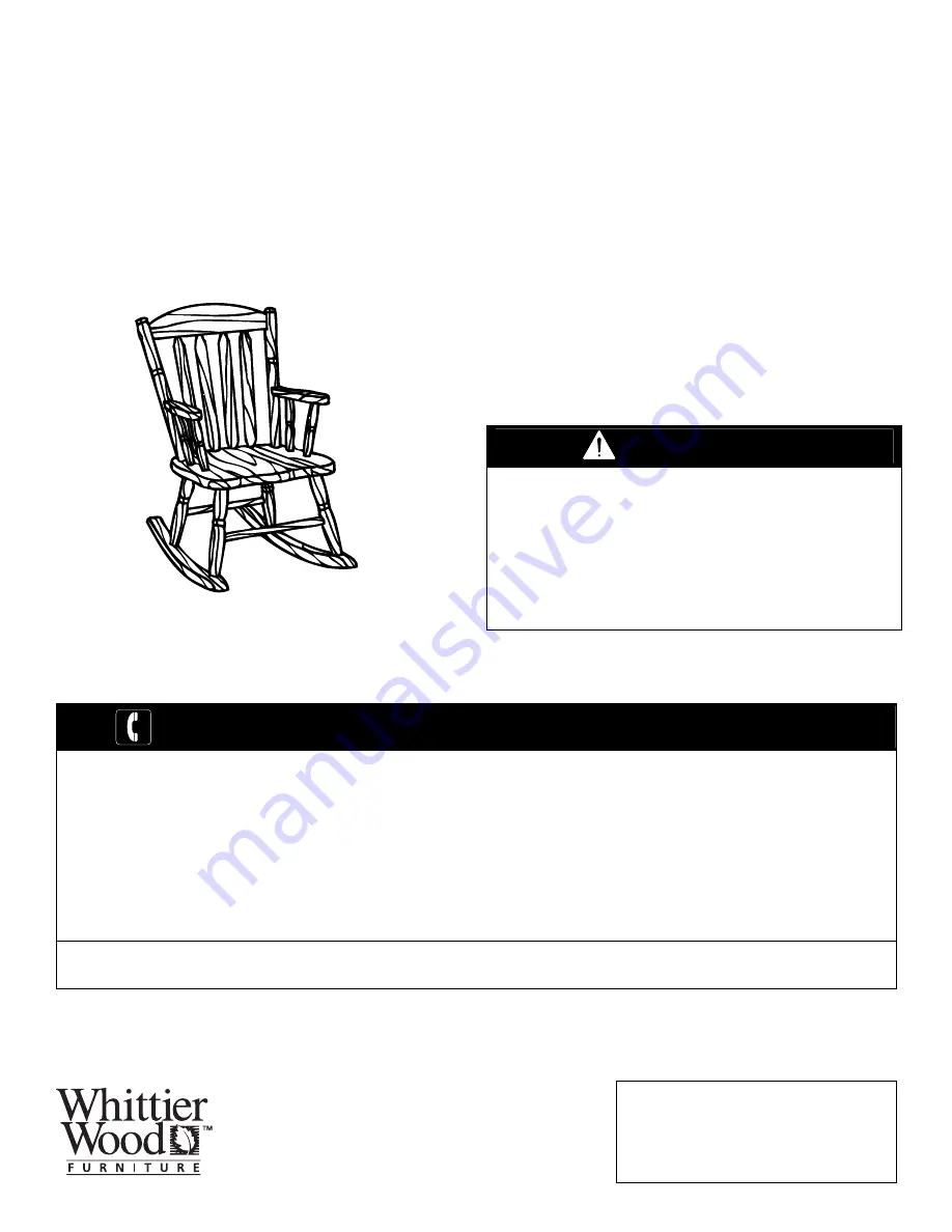 Whittier Wood Furniture 225Wa Assembly Instructions Manual Download Page 10