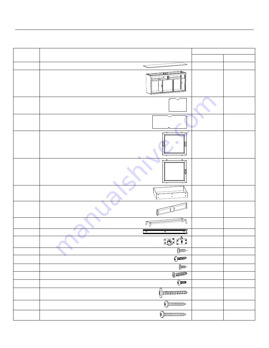 Whittier Wood Furniture 3525DUET Quick Start Manual Download Page 2