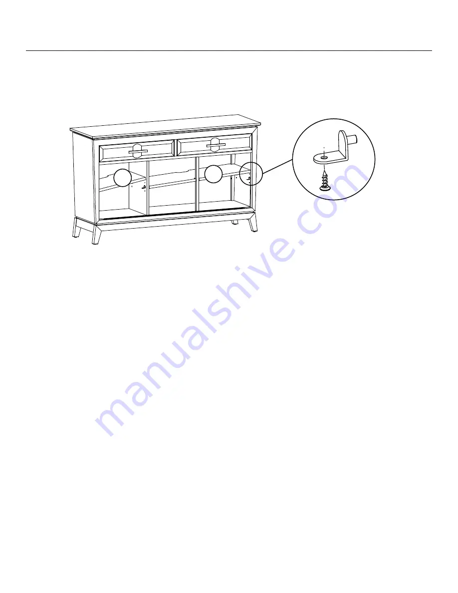 Whittier Wood Furniture 3525DUET Скачать руководство пользователя страница 6