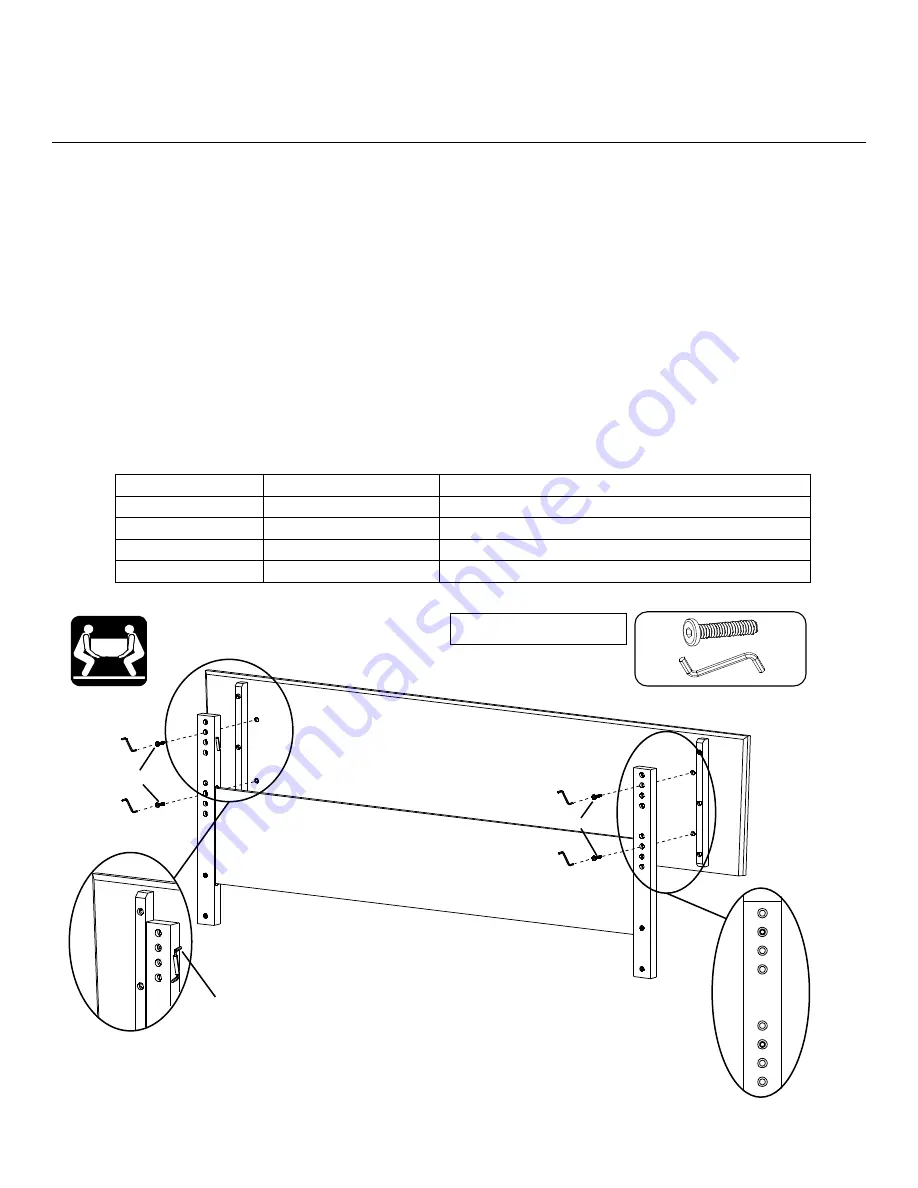 Whittier Wood Furniture 3910AST Assembly Instructions Manual Download Page 10