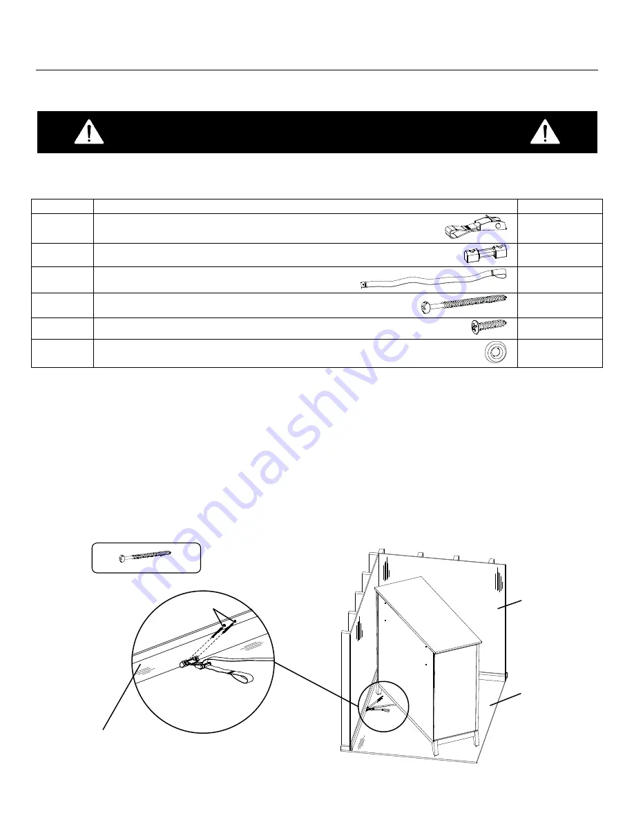 Whittier Wood Furniture Addison 1236DUETd Скачать руководство пользователя страница 7