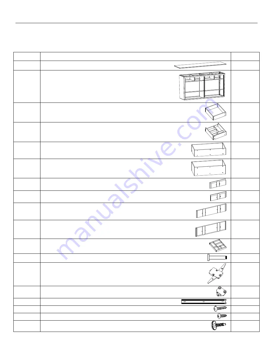 Whittier Wood Furniture Addison 1239DUETe Скачать руководство пользователя страница 2