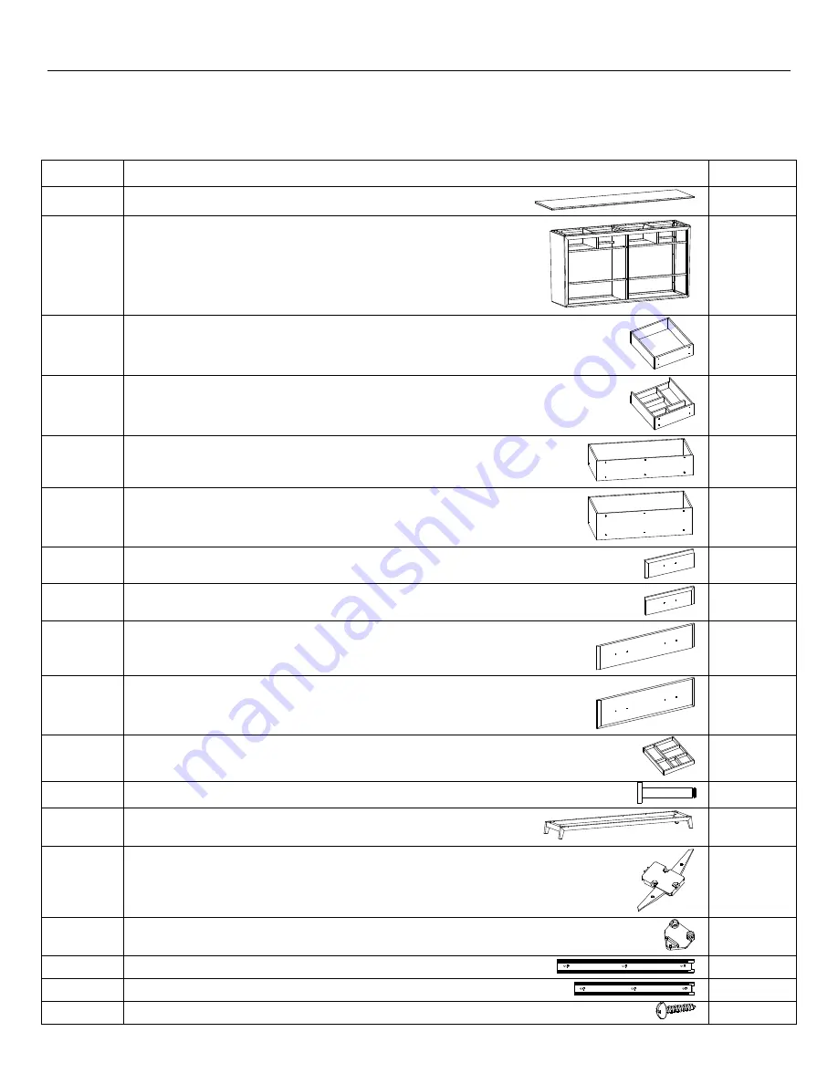 Whittier Wood Furniture Ellison 2139ASTa Скачать руководство пользователя страница 2