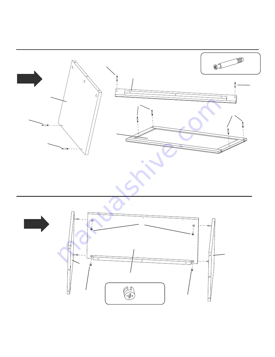 Whittier Wood Furniture Lakeview Storage Chest 280Wb Скачать руководство пользователя страница 3