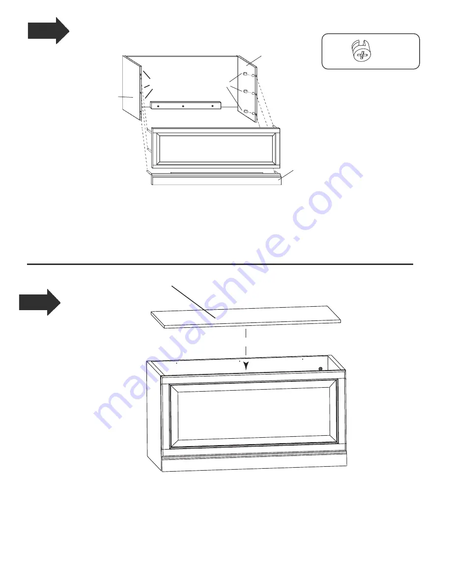 Whittier Wood Furniture Lakeview Storage Chest 280Wb Скачать руководство пользователя страница 4