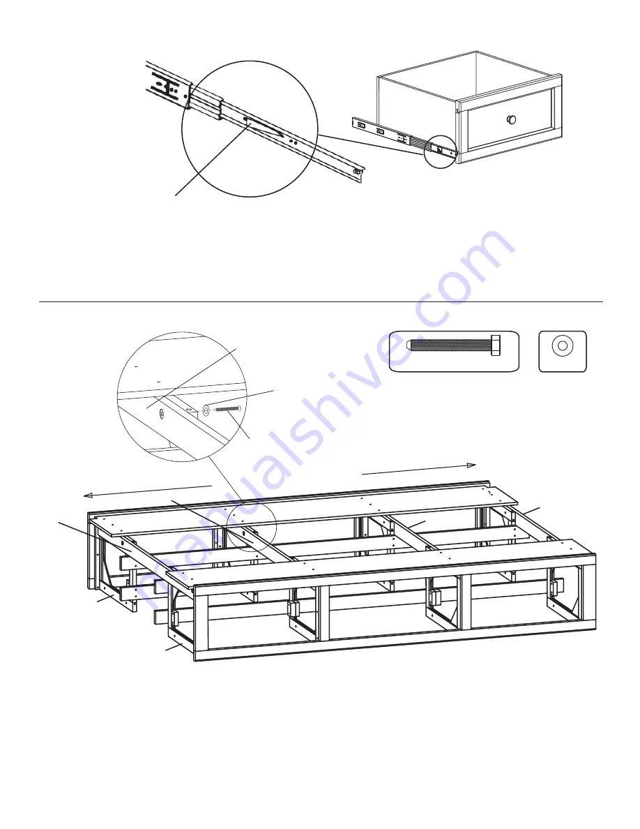 Whittier Wood Furniture McKenzi 1365AFCAF Assembly Instructions Manual Download Page 5