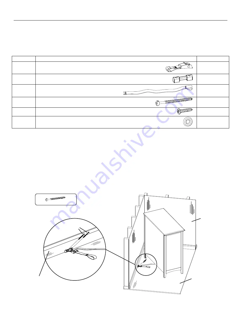 Whittier Wood Furniture McKenzie 1113GAC Скачать руководство пользователя страница 4