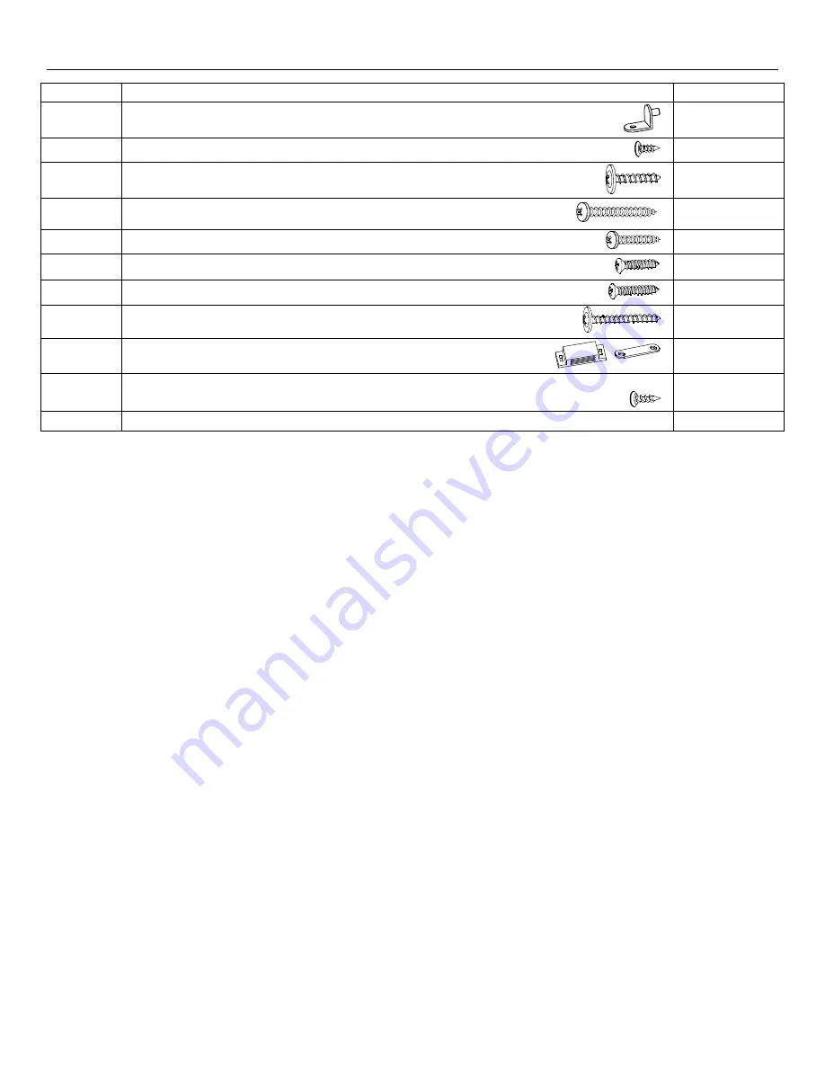 Whittier Wood Furniture McKenzie 1123AFGACb Assembly Instructions Manual Download Page 3