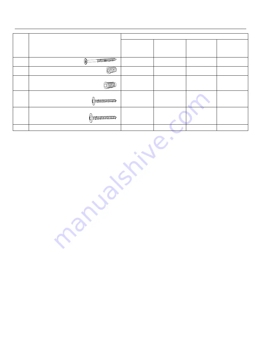 Whittier Wood Furniture McKenzie 1127GACh Assembly Instructions Manual Download Page 3