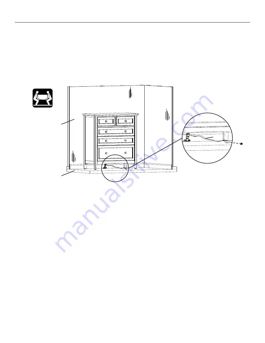 Whittier Wood Furniture McKenzie 1129GACf Assembly Instructions Manual Download Page 7