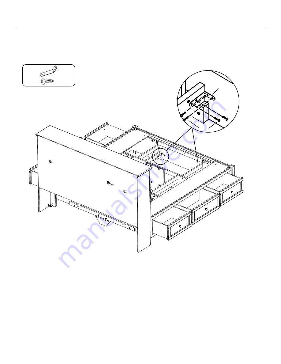 Whittier Wood Furniture McKenzie 1380CAFg Скачать руководство пользователя страница 13