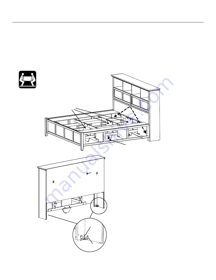 Whittier Wood Furniture McKenzie 1380CAFg Скачать руководство пользователя страница 14