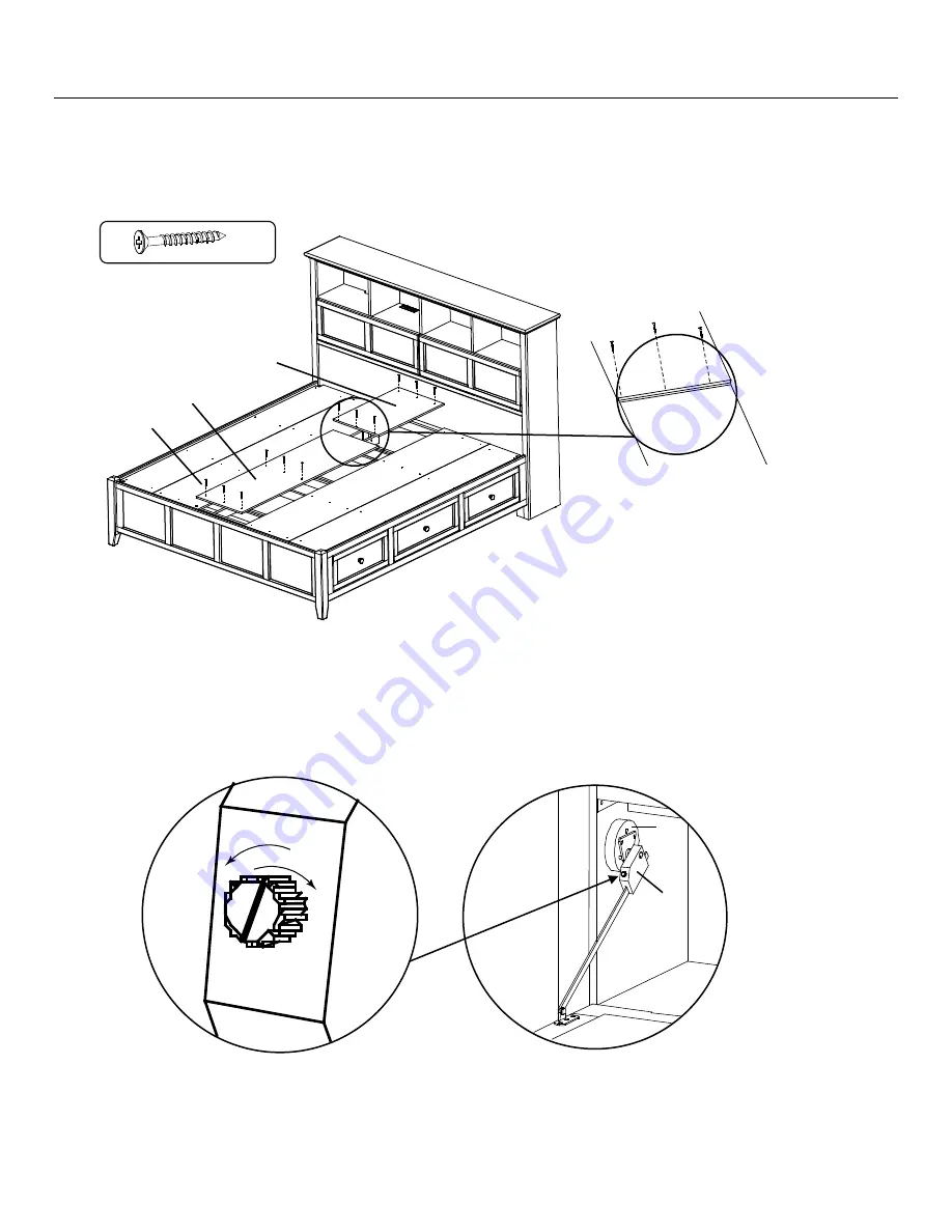 Whittier Wood Furniture McKenzie 1380CAFg Скачать руководство пользователя страница 16