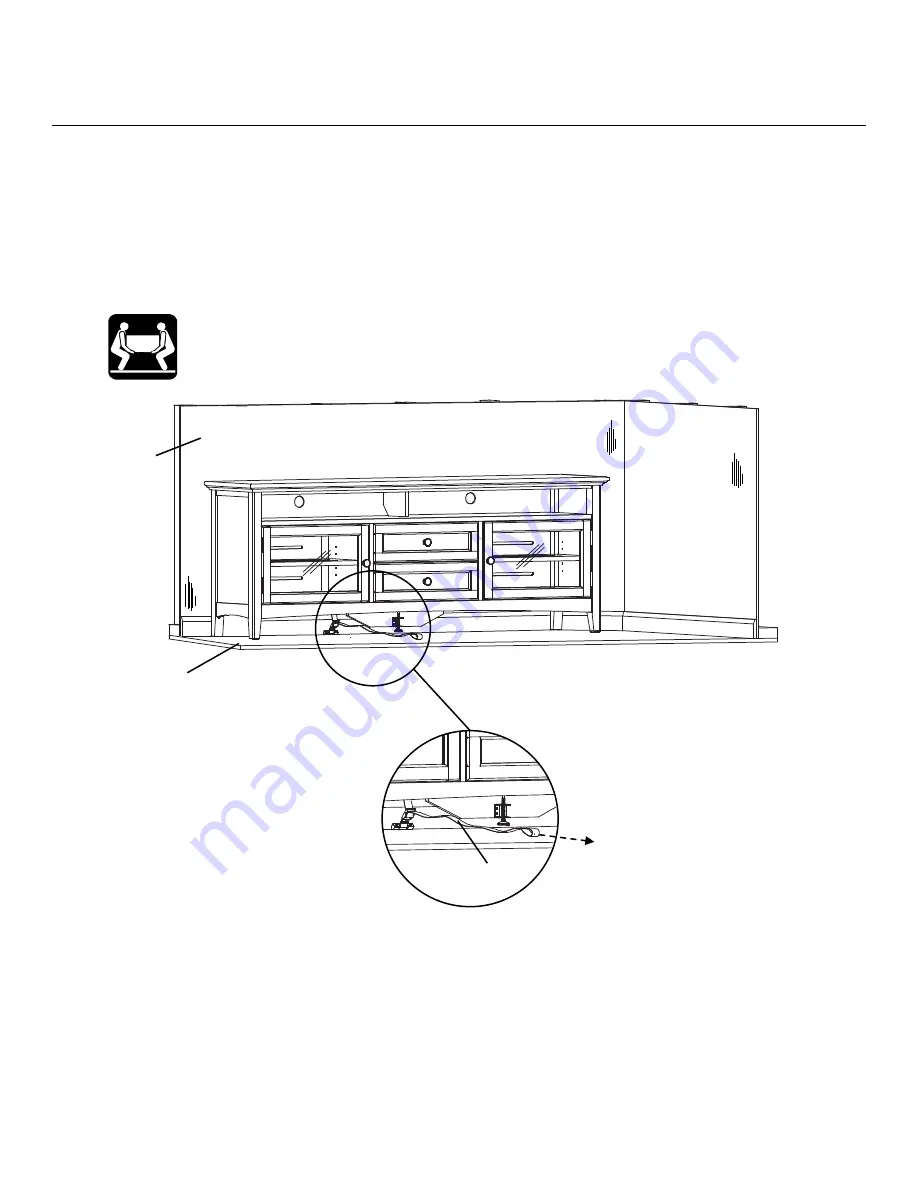 Whittier Wood Furniture McKenzie 2081GACa Скачать руководство пользователя страница 7