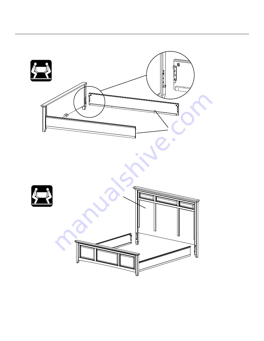 Whittier Wood Furniture McKenzie 2346AFCAF Скачать руководство пользователя страница 7