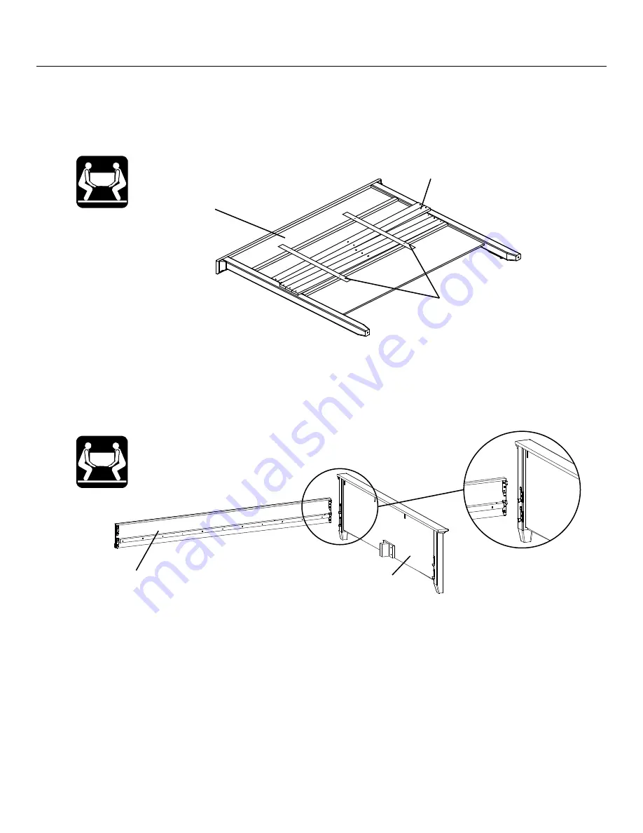 Whittier Wood Furniture McKenzie 2363GACa Скачать руководство пользователя страница 4