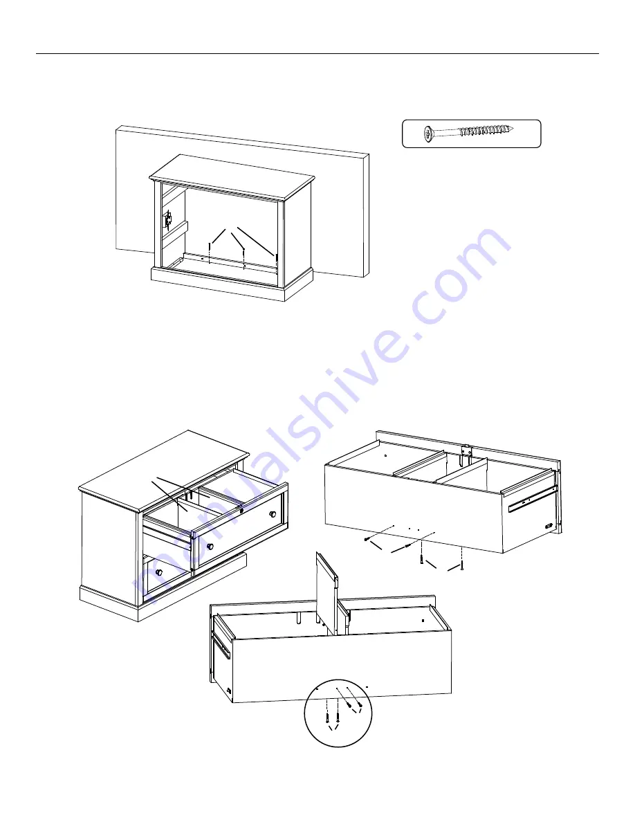 Whittier Wood Furniture McKenzie 2403GACg Скачать руководство пользователя страница 7