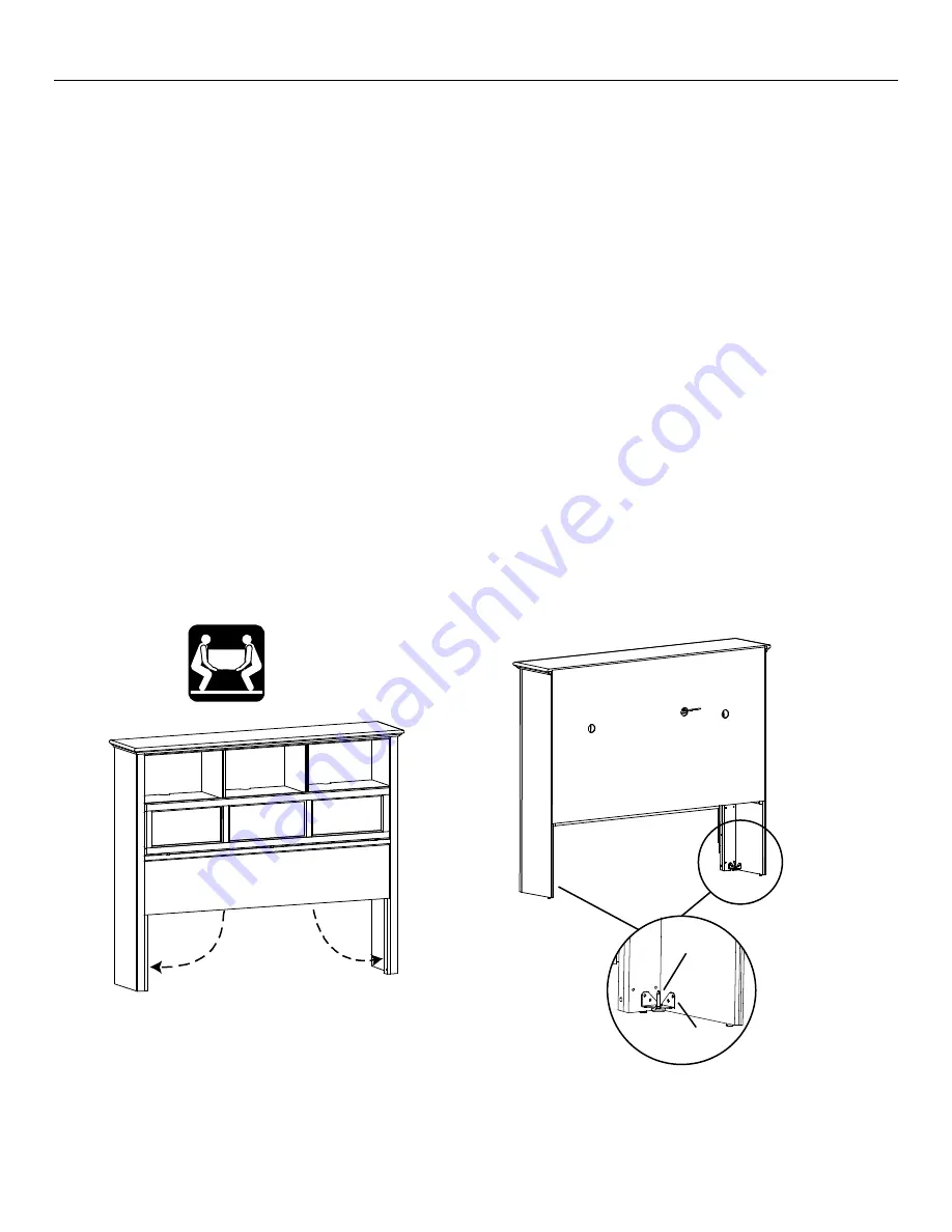 Whittier Wood Furniture McKenzie Queen 1372FSTI Скачать руководство пользователя страница 4