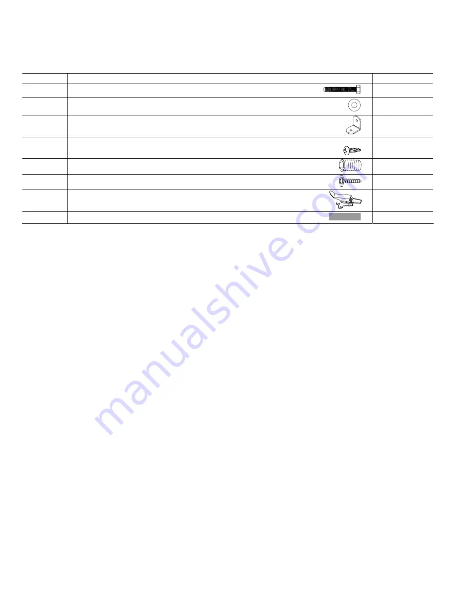 Whittier Wood Furniture Northgate 7142GDRC Assembly Instructions Manual Download Page 4