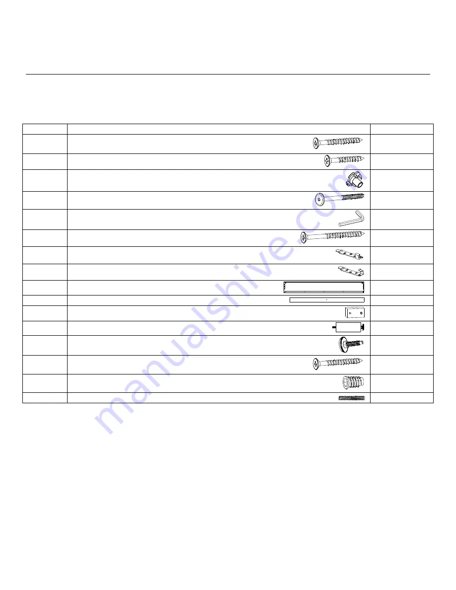 Whittier Wood Furniture Prairie City 1253AFDAO Assembly Instructions Manual Download Page 5