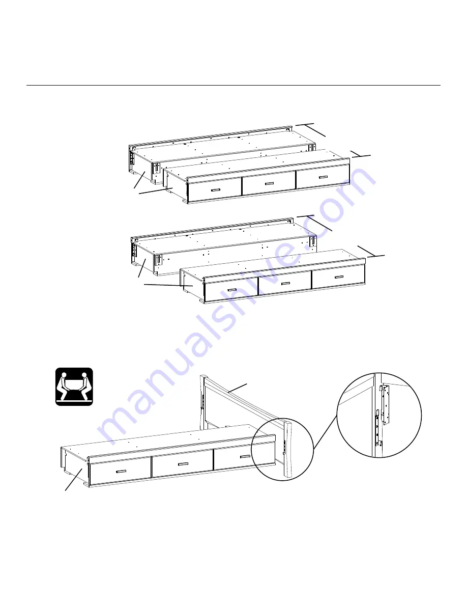 Whittier Wood Furniture Prairie City 1253AFDAO Скачать руководство пользователя страница 7