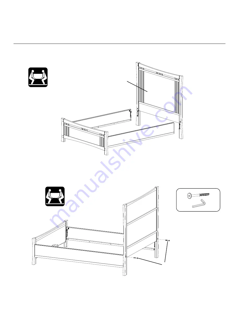 Whittier Wood Furniture Prairie City 1253AFDAO Скачать руководство пользователя страница 17